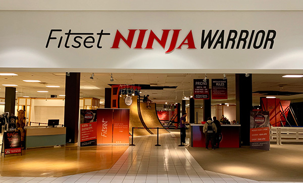 Business Signs For Fitset Ninja Warrior