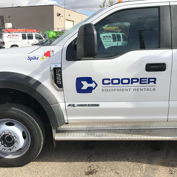 Cooper Truck Wraps in Edmonton, AB