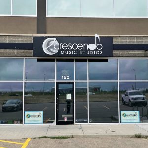 Exterior Storefront Signage for Business in Edmonton, AB