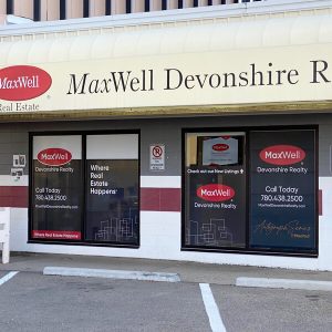Window Display Graphics for Business in Edmonton, AB