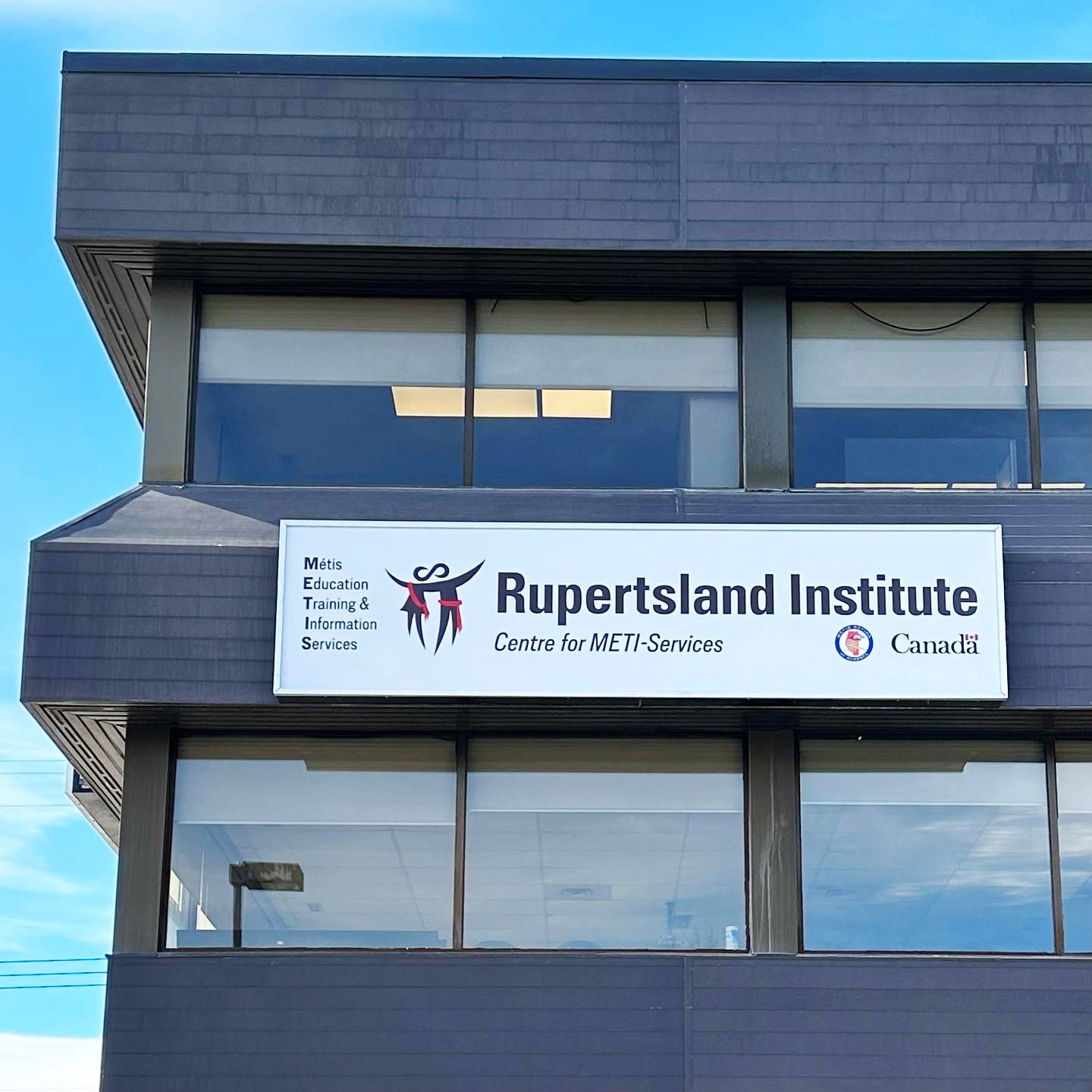 Commercial Business Sign for Rupertsland Institute
